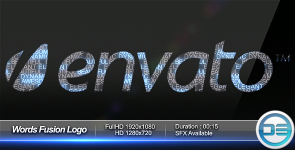 Videohive Words Fusion Logo