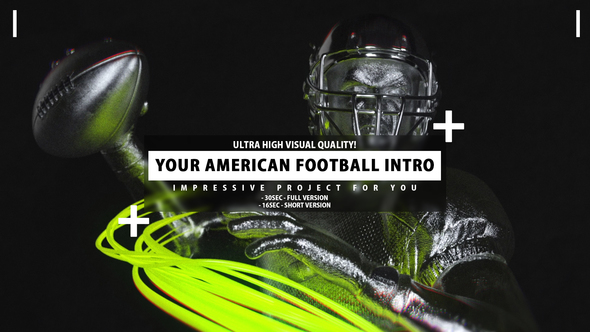 Videohive Your American Football Intro 22552158
