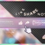 Videohive Youtube Subscribe Rainbow Glass Button 24289126