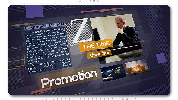 Videohive Z Time Universal Corporate Promo 20840411