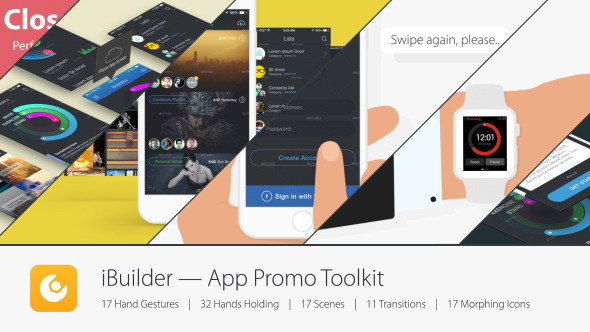 Videohive iBuilder App Promo Toolkit 11589295