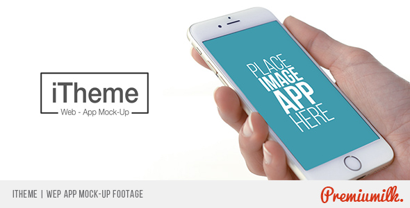 Videohive iTheme  Web App Mock-Up Footage 16396040