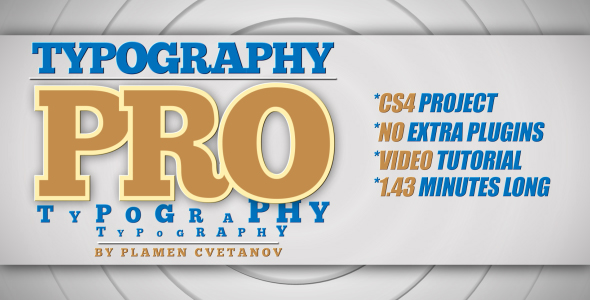 Videohive typography-pro