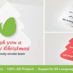 Videohive Christmas Logo with Messages and Images 25140121
