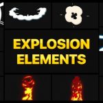 Videohive Explosion Elements 28491064