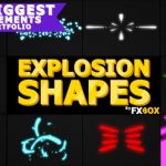 Videohive Explosion Shapes 28043742