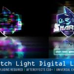 Videohive Glitch Light Digital Logo 26003571