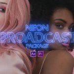 Videohive Neon Broadcast Package 24236216