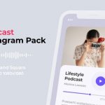 Videohive Podcast Instagram Pack - Vertical and Square 27858009