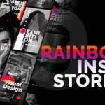 Videohive Rainbow Instagram Stories 24495969