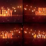 Videohive Christmas Lights Wishes 29833016