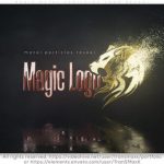 Videohive Magic Metal Particles Logo Reveal 26215603