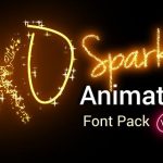 Videohive Sparkle Animated Font Pack - Version 2.00 21008308
