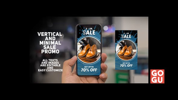Videohive Vertical And Minimal Sale Promo 24785328