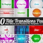 Videohive 20 Title Transitions Pack 22119825