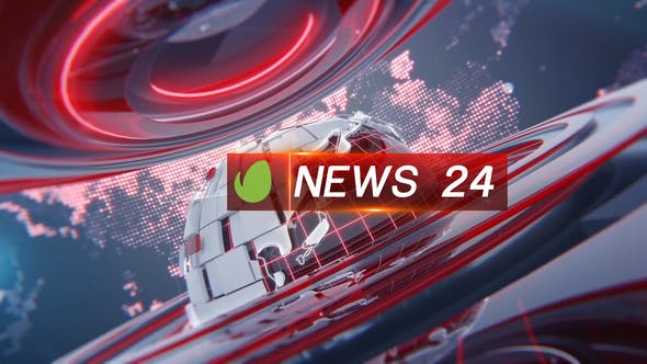 Videohive Broadcast 24News Package 24876665