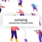 Videohive Camping - Character Set 28672337