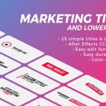 Videohive Marketing Titles - Lower-Thirds 28117505