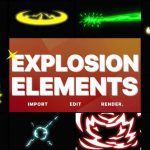 Videohive Explosion Elements 29001474