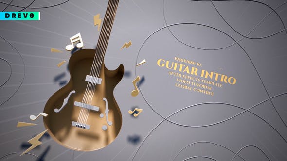 Videohive Guitar Intro 27420473