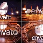 Videohive Wooden Logo Reveal 21428634