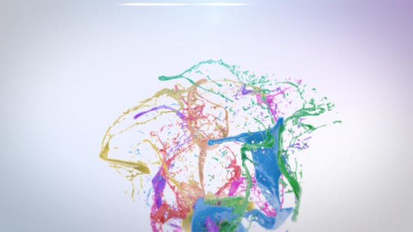 Videohive Colorful Liquid Logo Reveal 12832948