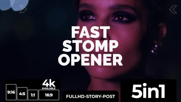 Videohive Fast Stopm Opener-5 in 1 27969740