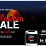 Videohive Halloween sale greetings - Instagram and YouTube marketing 28718250