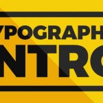 Videohive Typographic Intro 19840625