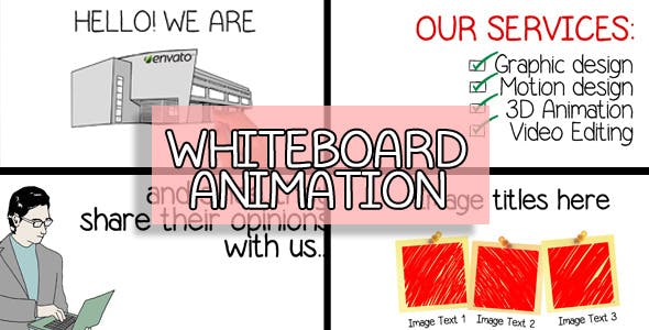 Videohive Whiteboard Animated Company Presentation 4120250