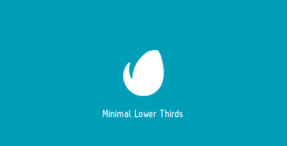 Videohive Minimal Lower Thirds - Corporate 7087467