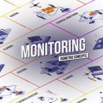 Videohive Monitoring - Isometric Concept 28986926