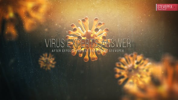 Videohive Virus – Coronavirus Covid-19 Opening Titles 26502147