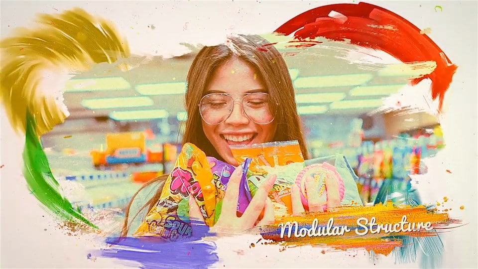 Videohive Colors Of Life – Colorful Slideshow 21555379