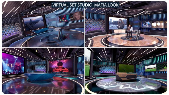 Videohive Virtual Studio Set MDT 33677500