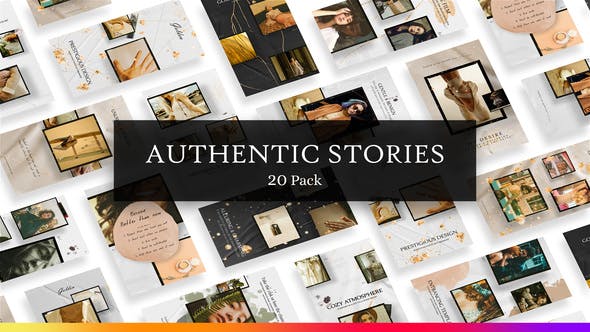 Videohive 20 Authentic Instagram Stories 28620223