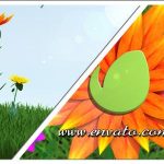 Videohive Flower Logo-Text Opener 6618406