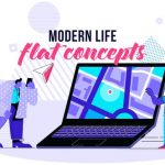 Videohive Modern life - Flat Concept 28730449