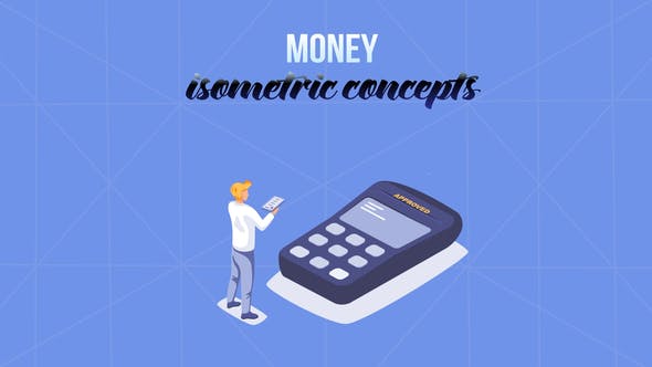 Videohive Money - Isometric Concept 29057224