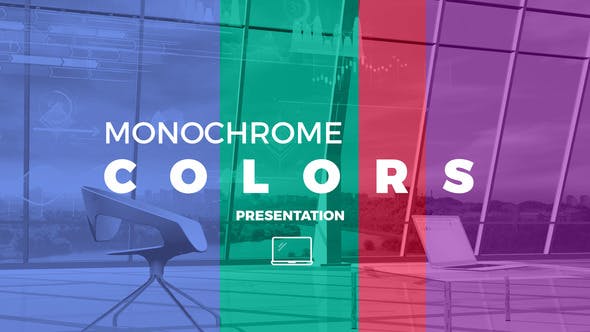 Videohive Monochrome Colors Presentation 27673066