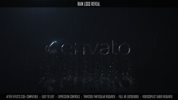 Videohive Rain Logo Reveal 27681170