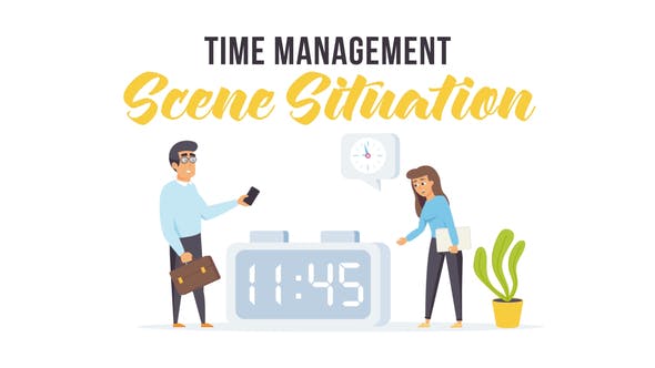 Videohive Time management - Scene Situation 27608436