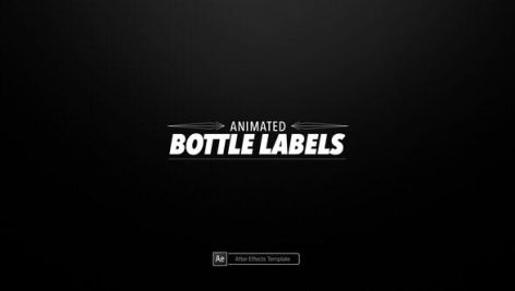 Videohive Animated Bottle Labels 26572095