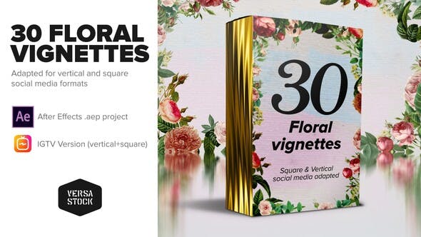 Videohive In Full Bloom – Floral Vignettes 27394488