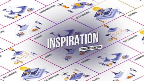 Videohive Inspiration - Isometric Concept 28986847