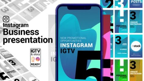Videohive Instagram Story Business Presentation IGTV and Story ready 29056587