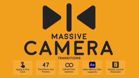 Videohive Massive Camera Transitions 44534667