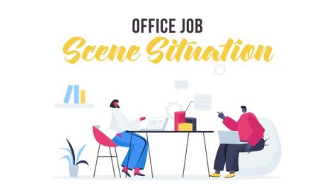 Videohive Office job - Scene Situation 28435577