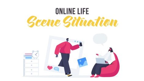 Videohive Online life - Scene Situation 28435597
